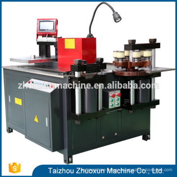 Factory Nc Use Bending The Copper Hand Press Sheet Cutter Machine Servo Cnc Busbar Bender